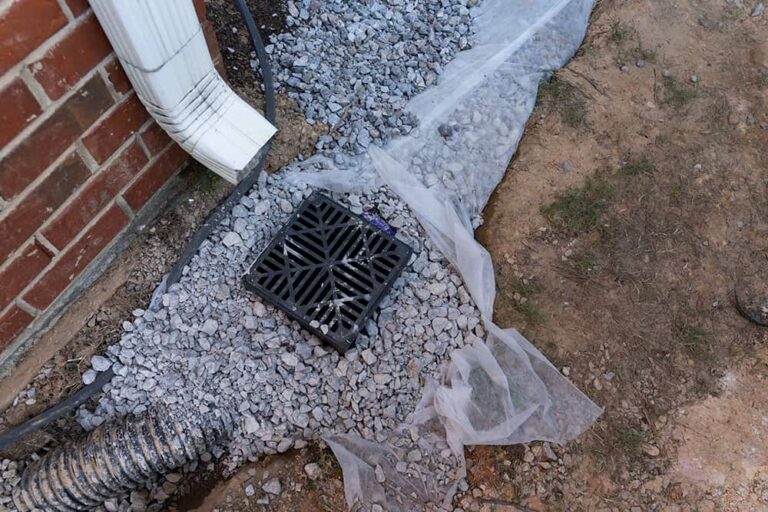 Expertise of a Plumber to Install a French Drain