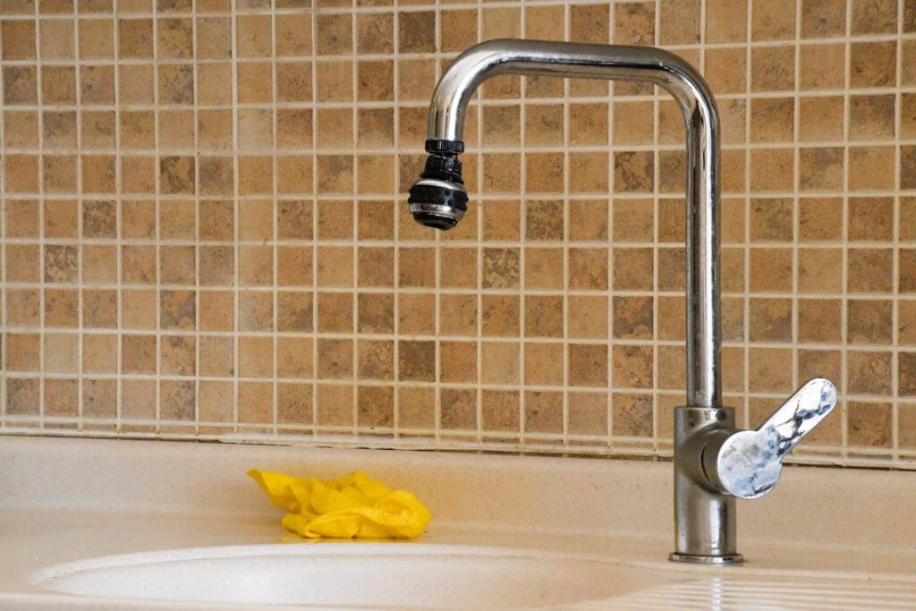 leak repair under kitchen sink