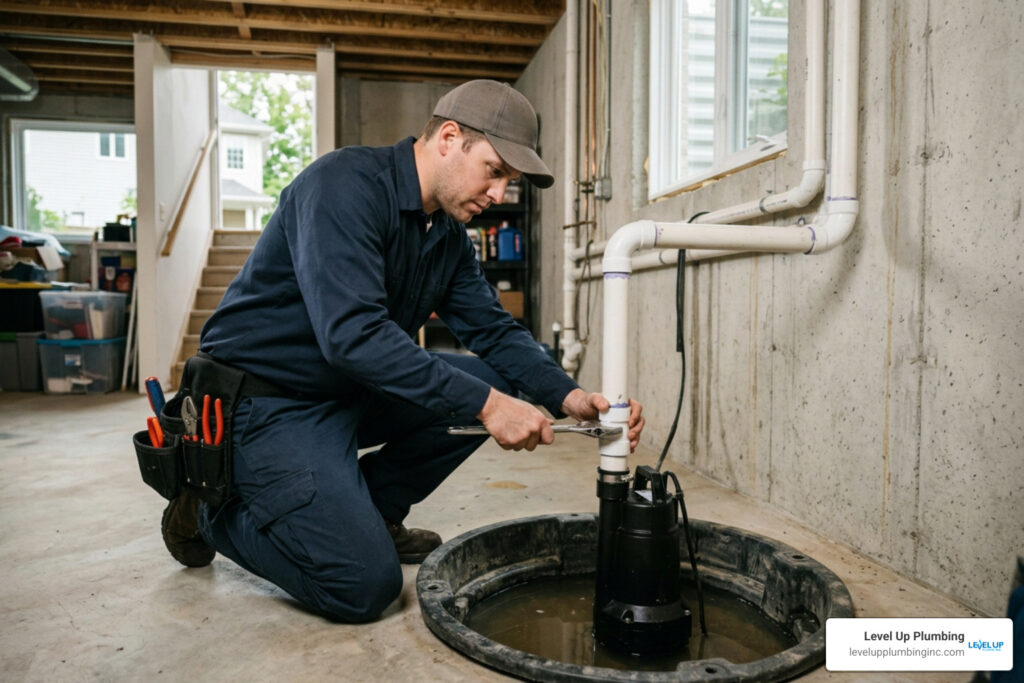 sump pump installation Huntington Park