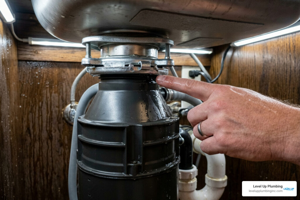 garbage disposal seal replacement