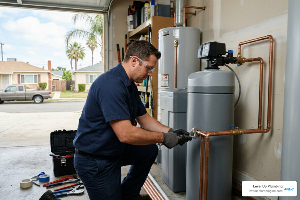 water softener installation Huntington Park