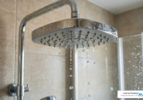 delta shower head leaking