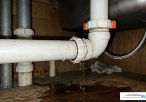 drain pipe leaking at joint