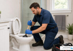 clogged toilet repair near me