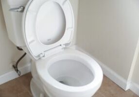 flush seal replacement toilet tank running water