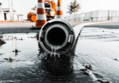 leaky water pipe